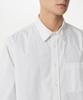 MUSINSA STANDARD Relaxed Washed Poplin Shirt [White]