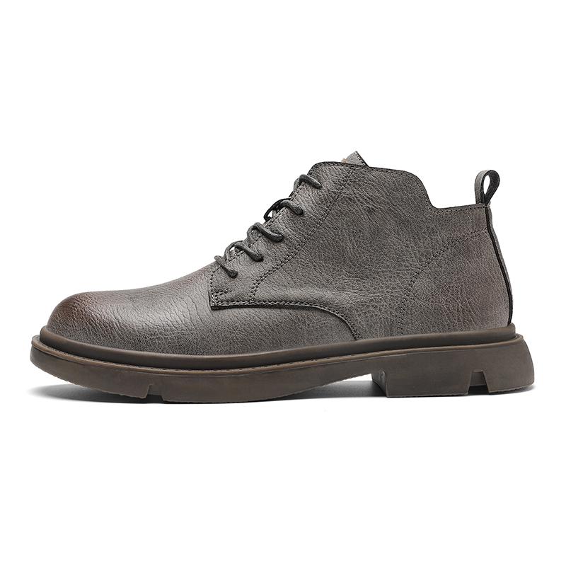 Fashion Short Boots Leisure Ankle Boots Men Casual Shoes Male Boots Comfortable Outdoor Shoes Top Quality Basic Boots Mens Shoes