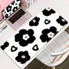 Large Mouse Pad Flower 100x50cm Locking Edge Big Computer Mousepads Cute Mousepad Big Keyboard Mat Gamer Mouse Pads Desk Mats