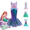 2026 Mermaid Sequined Cosplay Dress for Girls - Fishtail Costume