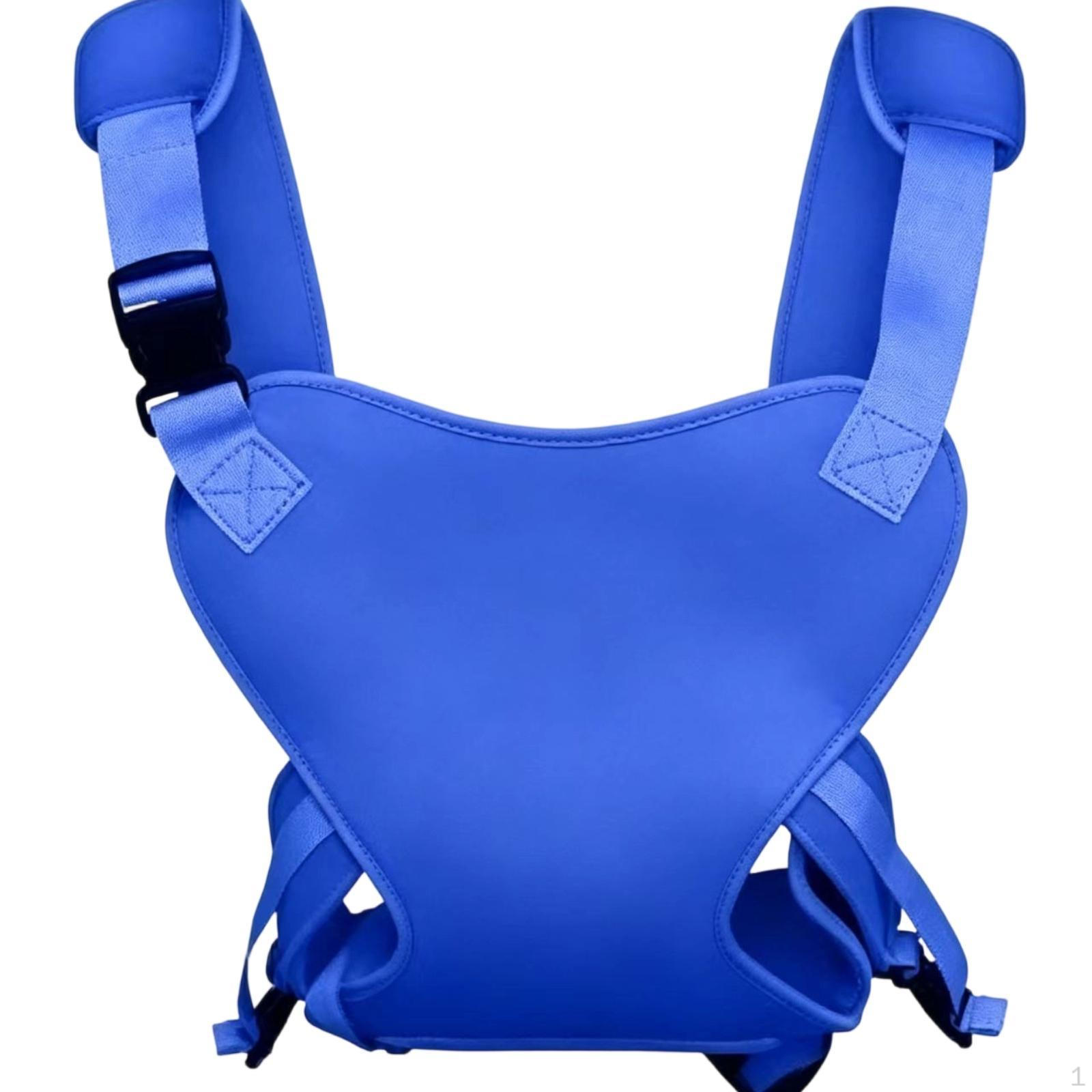 Neugeborenen Poolhalter Träger Neopren Aquatisches Kleinkind Schnell Schnell zu Trocknen für Eltern, blau