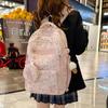 Schoolbag Women's Star Backpack Junior High School Student Lightweight Backpack