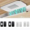 6Pcs/set Invisible Design Door Closer Self-adhesive Invisible Door Suction  Wardrobe Doors