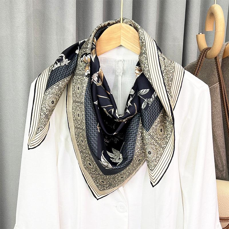 Silk Xiaoxiangfeng Scarf, Spring And Summer Thin Temperament Silk Scarf, Commuting Dating Match, Mulberry Silk.