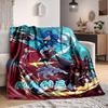 Custom 1pc Sonic Vs. Shadow Battle Blanket, Soft And Comfortable Blanket, Casual Warm, Camping Travel Blanket, Birthday Gift Q912170