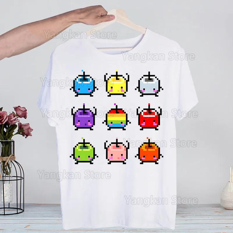 Trička Stardew Valley Vtipná Hip Hop Letní Dámská Pánská Trička Streetwear Ulzzang Harajuku Tričko