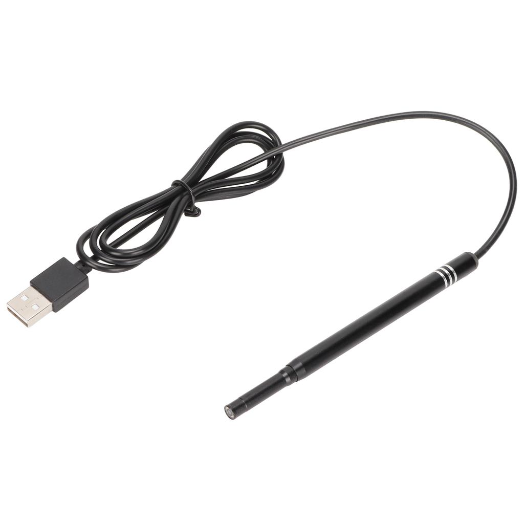 Earwax Removal Kit 5.5mm HD Ear Cleaner Camera with Adjustable LED Lights for Dogs Cats Rabbits