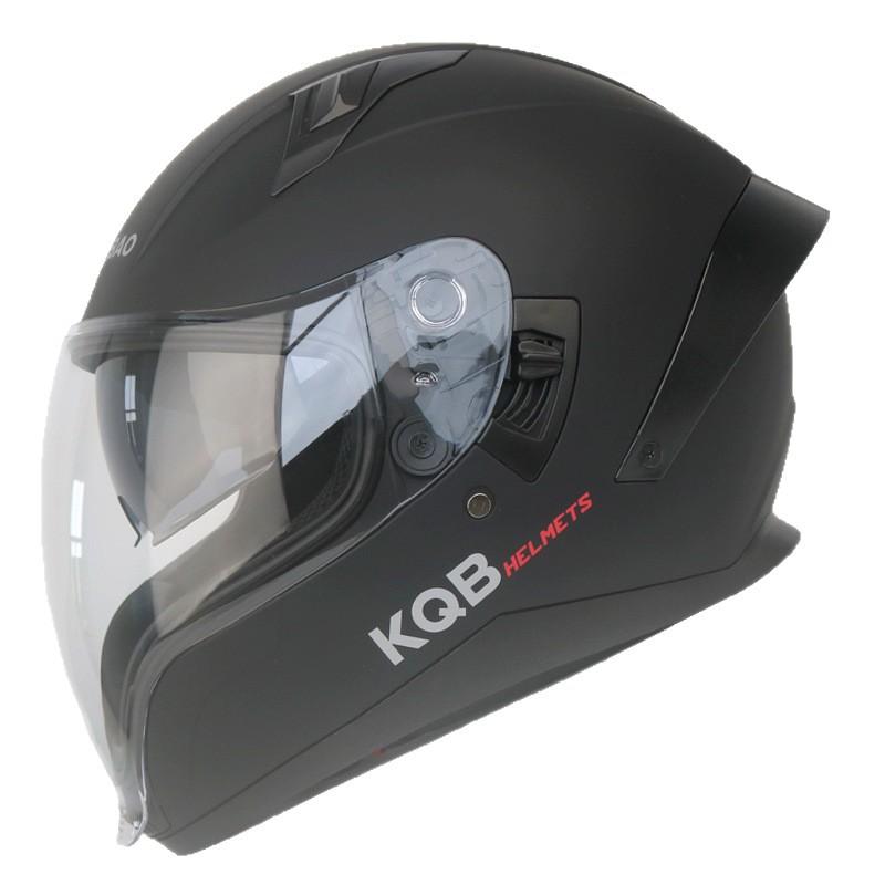 Double Lens Motorcycle Helmet Full Helmet Drinking Water Lightweight Four Seasons Ghost Face Helmet with Bluetooth
