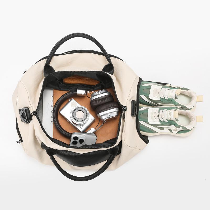 New Large-capacity Short-distance Business Travel Bag Portable and Lightweight Sports Fitness Bag Versatile Casual Fashion Messenger Bag