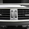 Car Central Air Outlet Knob Frame Trim Stainless Steel Sticker For Mercedes Benz C Class W204 2011-2014 Interior Accessories