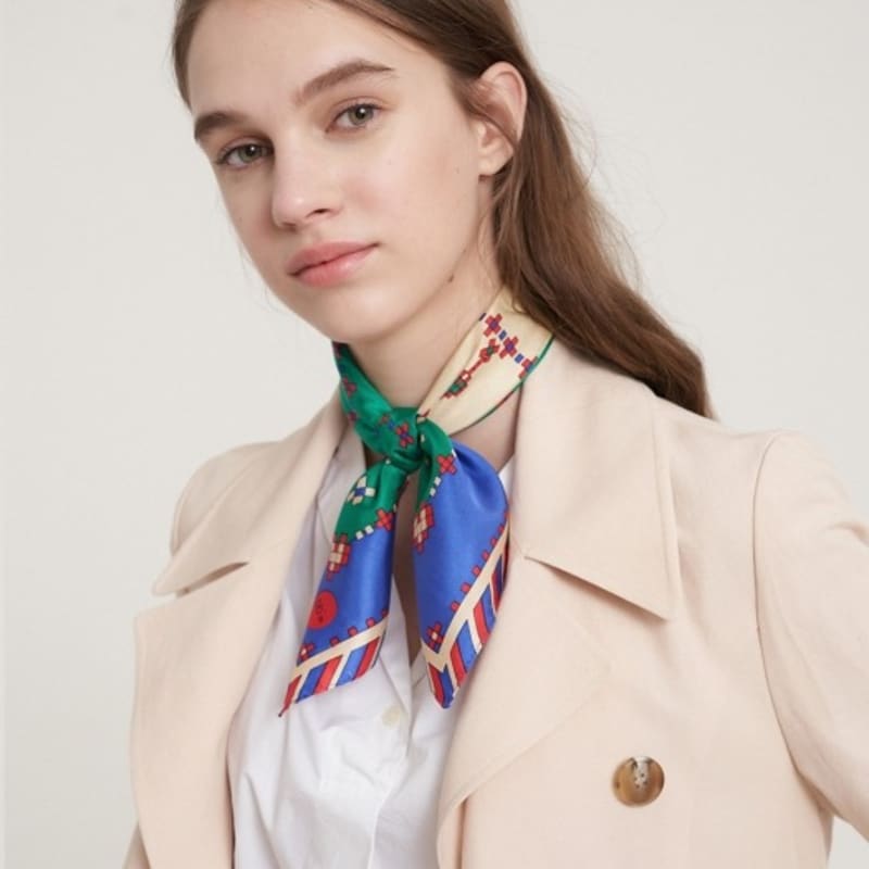 BB’DE SOLI’DE Magic Silk Mini Scarf 3color