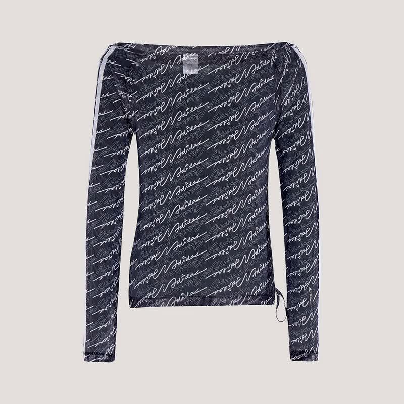 adidas T-shirt da donna a maniche lunghe