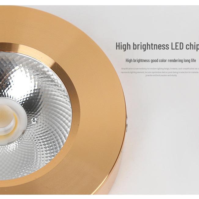 Three Pines Ultra-Thin LED Surface-Mounted Mini Spotlight for Ceiling, Wine Cabinet, and Wardrobe