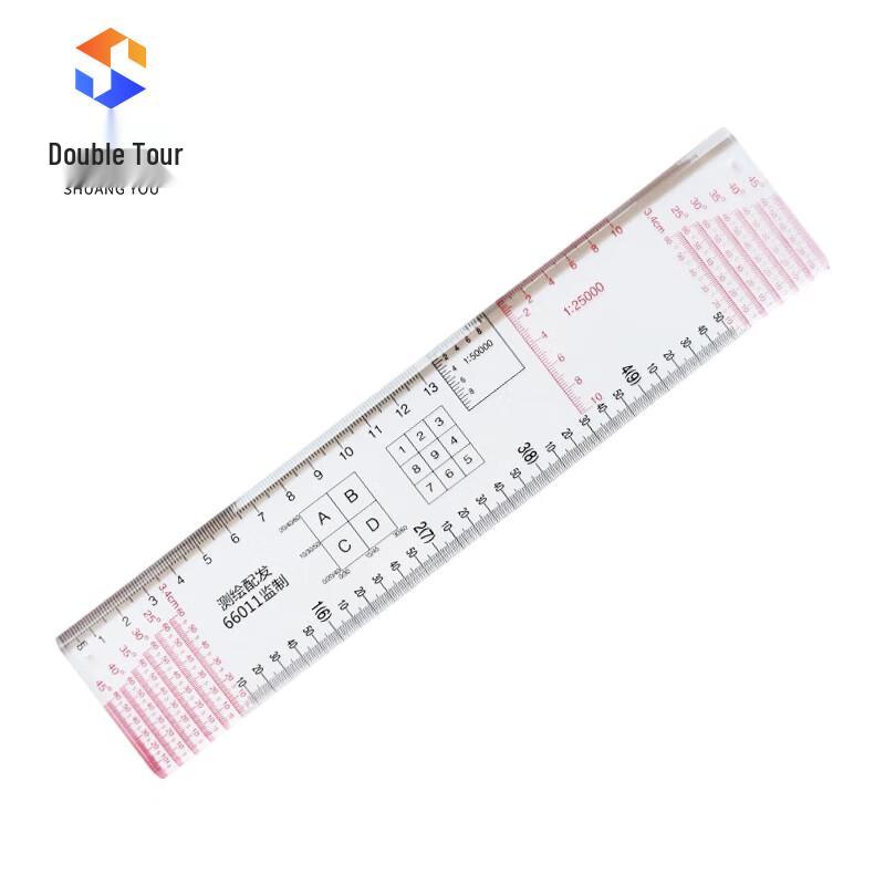 High-Precision Dual-Travel Drawing Ruler