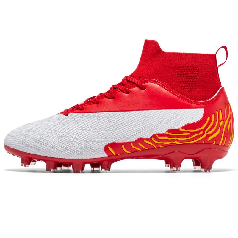 

Professional Soccer Shoes Men Anti-slip Grass Training Long Stud Sports Shoes Men Breathable Lace-up Training Football Boots Men 45