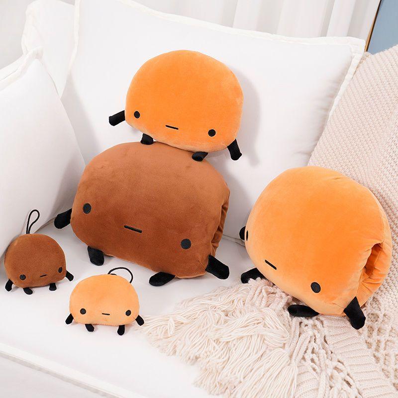 Trending Must-Have Hot Item Cute Soft Sad Potato Pillow Plush Toy Doll Sofa Soft Cushion Warm Pillow Suitable For Gift Giving