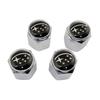 4Pcs Waterproof Car Wheel Tire Valve Caps Air Covers for Subaru XV WRC WRX BRZ FORESTER IMPREZA LEGACY OUTBACK STI TRIBECA Y17
