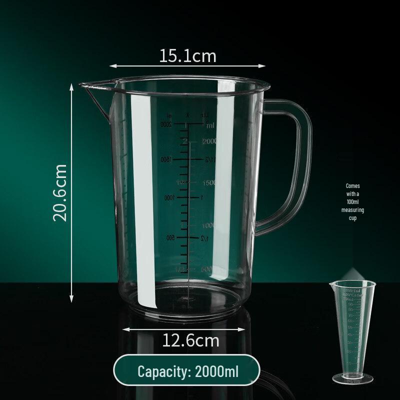 ZISIZ Thickened PC Measuring Cup
