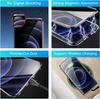 Anti Peeping Magnetic Double Privacy Metal Bumper Glass Case for IPhone 13 14 15 Pro Max 12 Mini 11 XS XR X 8 Plus Antispy Cover
