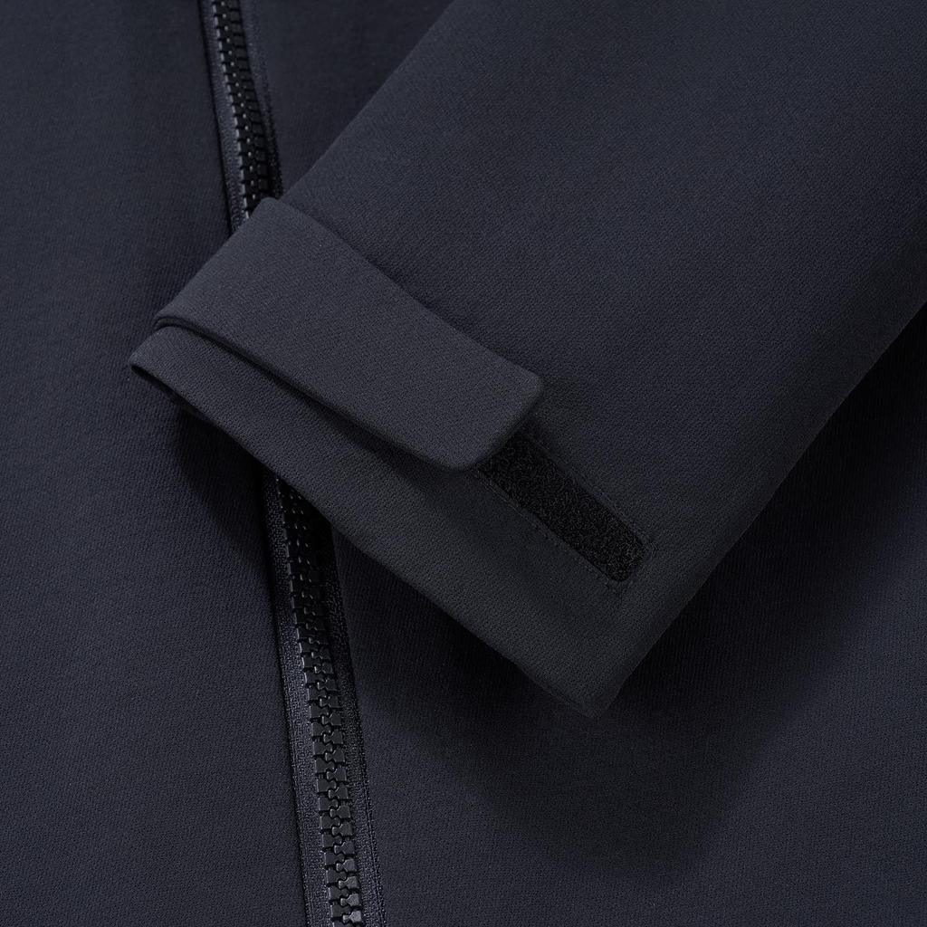 Li-Ning Glory Gold Standard Series Hooded Windproof Fleece Solid Color Zipper Versatile Sports Jacket Women Jackets AFDWB70-3