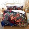 Date A Live Tokisaki Kurumi Bedding Set Duvet Cover Bed Set Quilt Cover Pillowcase Comforter King Queen Size Boys Adult Bedding7