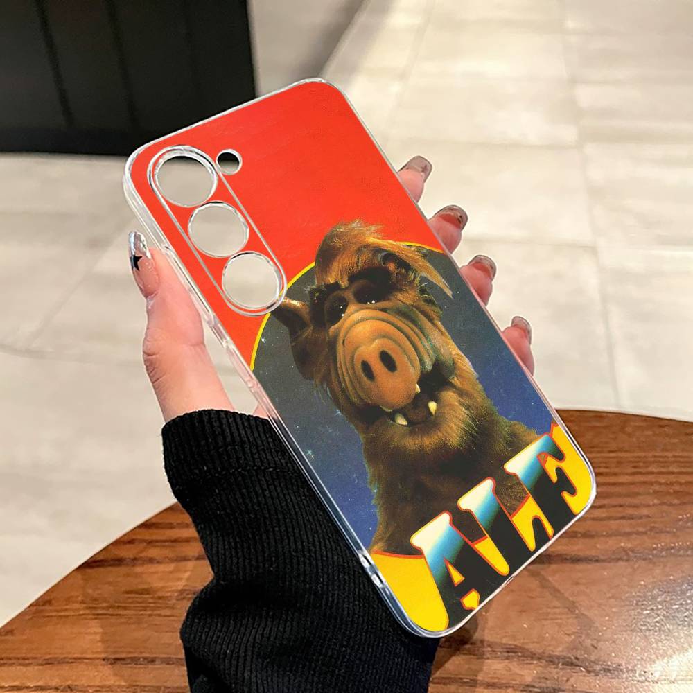 F-Family C-Comedy TV Series ALF Phone Case For SamsungA10,12,20,21S,30,31,40,50,51,52,70,71 Transparent Cover