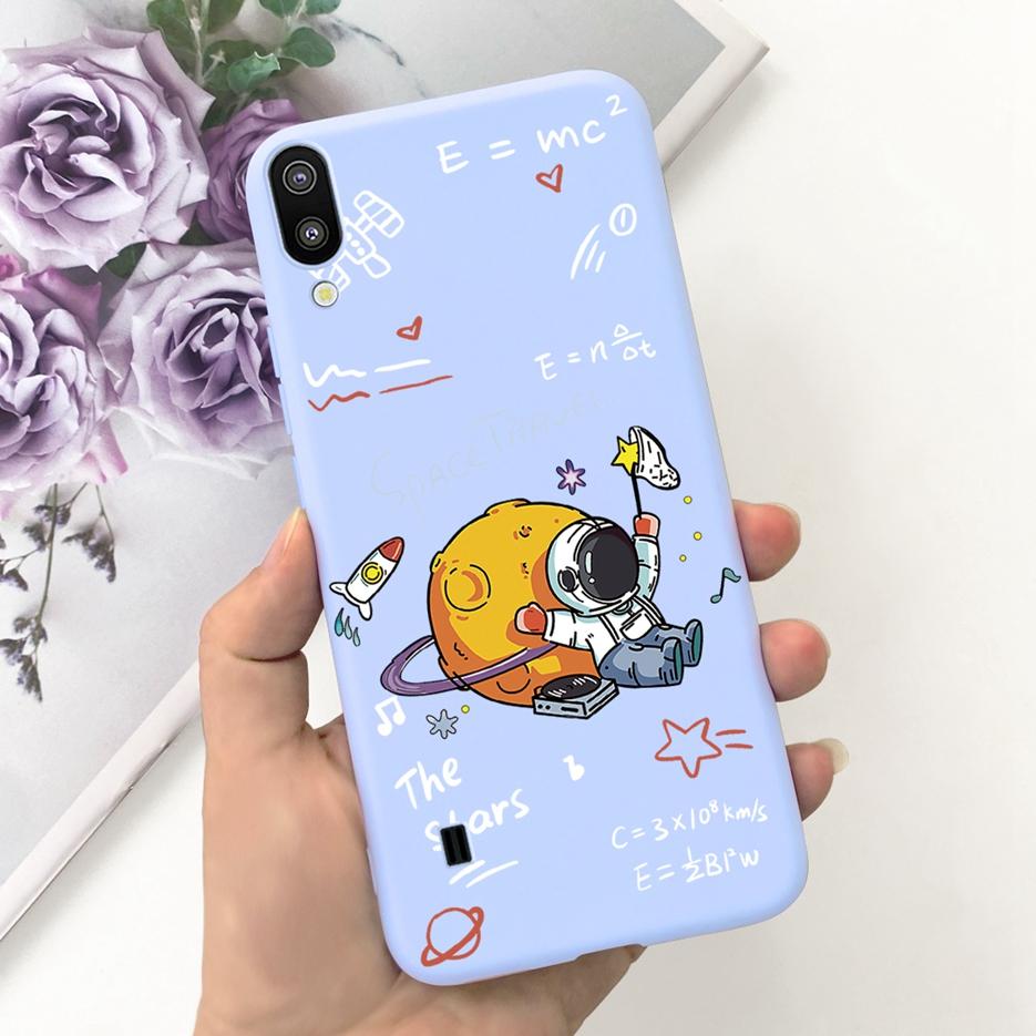 Para Samsung Galaxy M10 M20 M30 Capa Bonita Colorida Doce Capa De Silicone Macio Para Celular Para Samsung M105F M205F M305F Fundas Coque