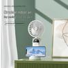Foldable USB Rechargeable Silent Neck Fan - Handheld & Desktop