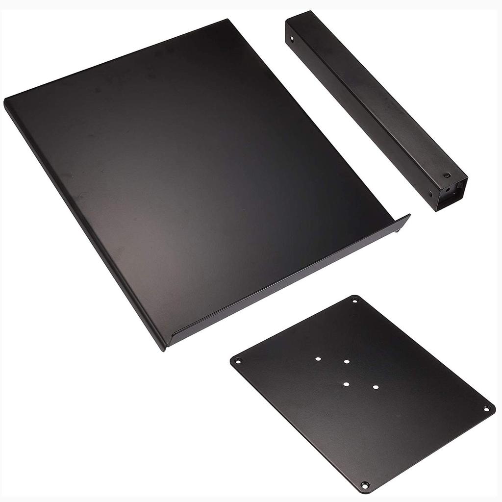 Kikutani DJ-CDL CDJ Stand, Black, L, Top Panel Area: 355mm x 320mm, Maximum Height: 415mm, Weight Capacity: 10kg