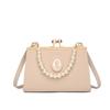 luxury designer lady crossbody bags Wedding evening bag with pearls elegant bags for women banquet fashion handbags for women