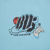 Li Ning Bad5 Ice Feel Rundhals Muster Buchstabendruck T-Shirt Herren Oberteile AHSW357-4