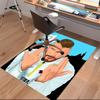 1pc Jul  rapper Print Area Rug - Soft, Washable Non-Slip Indoor Mat for Office Chairs, Living Room, Home Office Decorative Rug