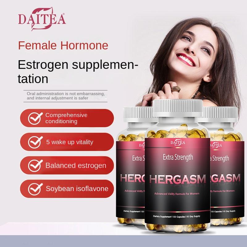 Daitea Women's Herbal Complex — Horny Goat Weed, Maca, Tongkat Ali, 120 Capsules
