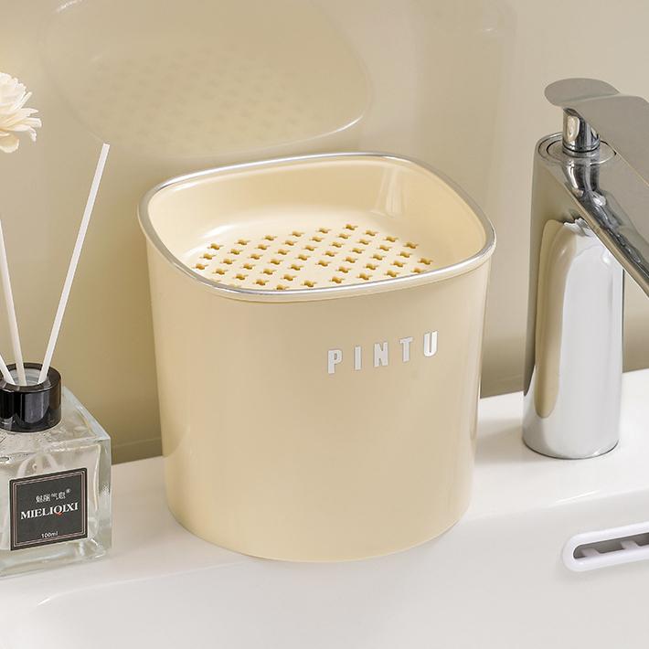 Desktop WastebasketOffice Lidless Classified Waste BoxMini Living RoomWaste Paper BasketTea Leaf Drainage Bin