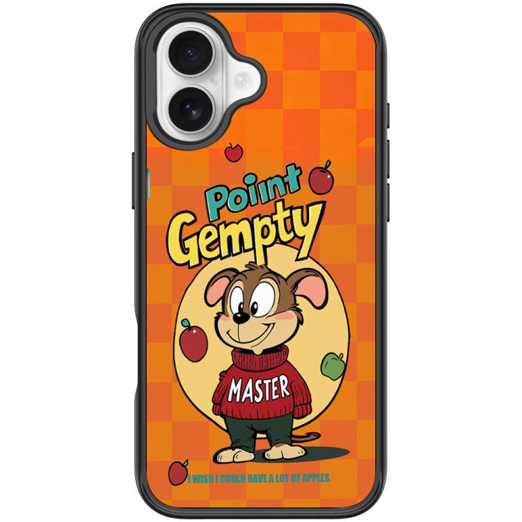 Red Green Apple Dog Pattern Magnetic Phone Case