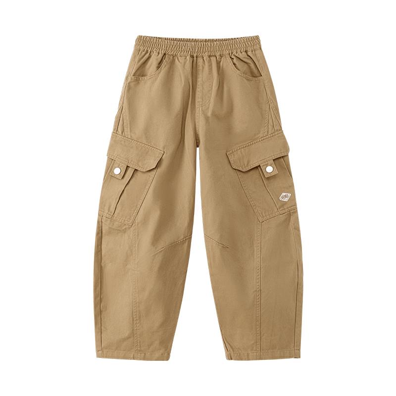 ZuoXi Boys' Soft Cotton Casual Cargo Pants