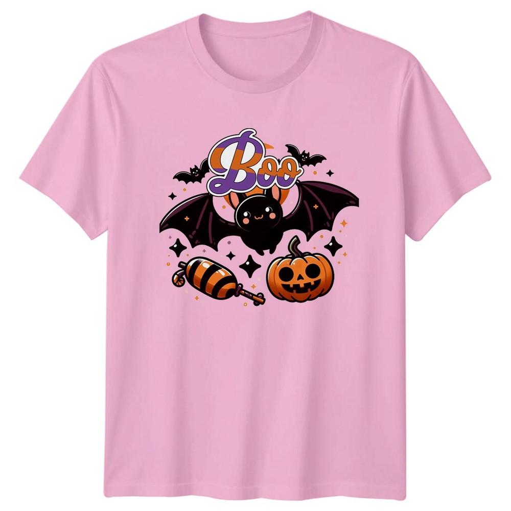 Boo TShirt Cute Bat Halloween Halloween Gift For Him And Her