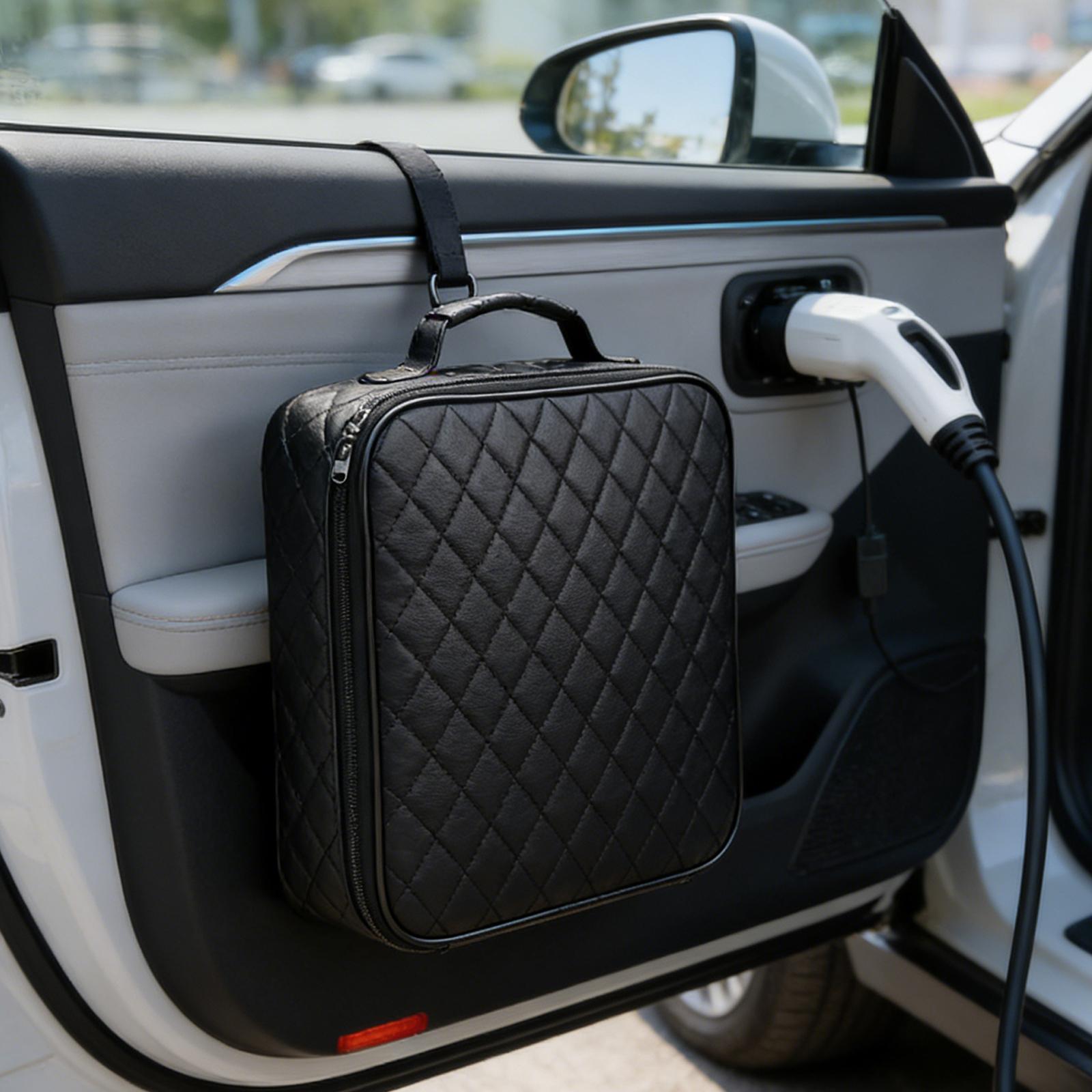 

Practical EV Charger Cable Storage Bag Oxford Cloth Waterproof Accessory Organizer for Electric Vehicle Travel