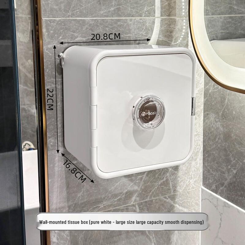 

CMAOS Suction Cup Wall-Mounted Toilet Paper Holder