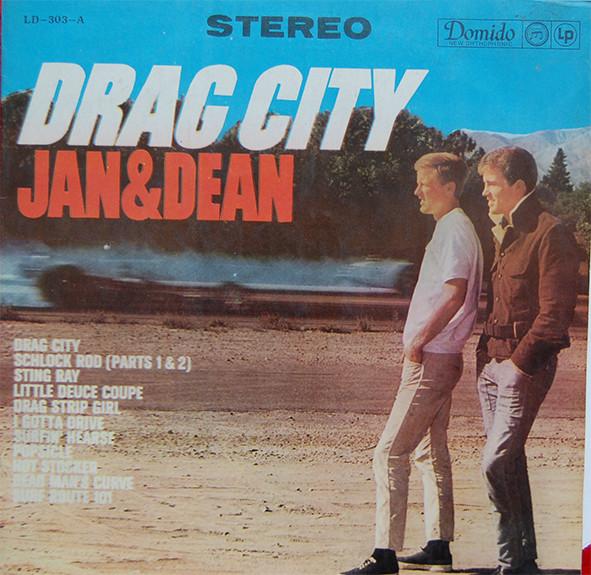 

LP Record JAN & DEAN - Drag City LD303A Domido 1964 South Kore Rock Used