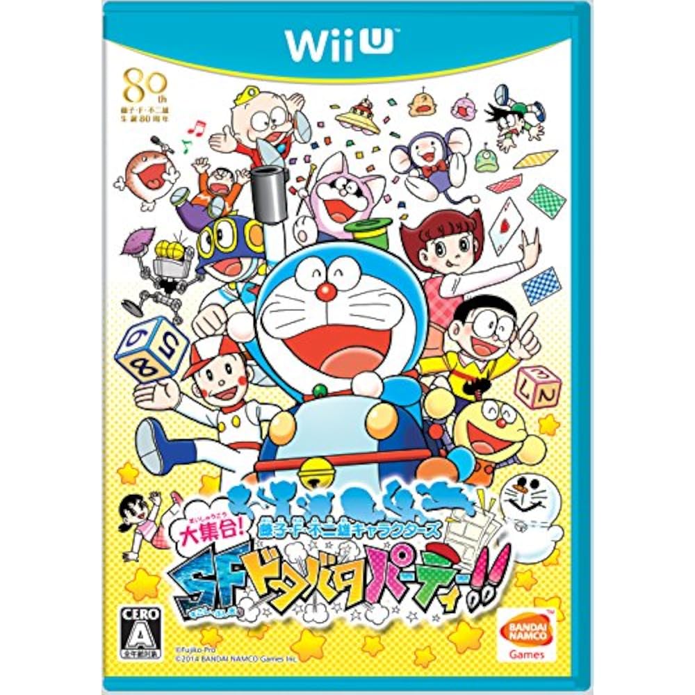 A large collection of Fujiko F Fujio characters! SF slapstick party! ! - Wii U