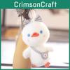 Charming Plush Duck Keychain Adorable And Soft Stuffed Animal Bag Accessory