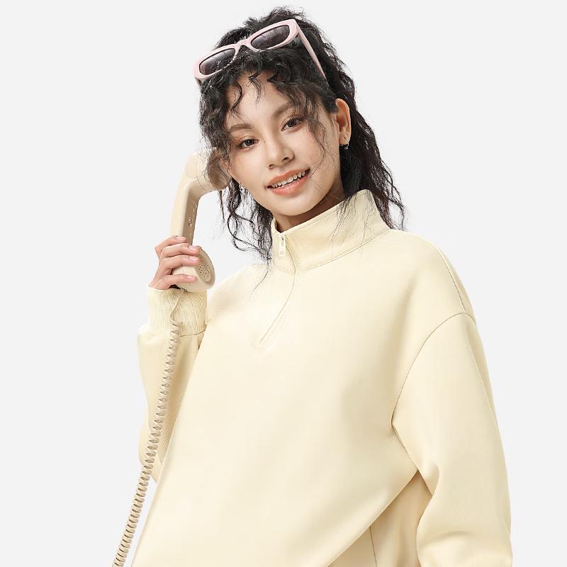 Warrior Men's Half-Zip Casual Sweatshirt