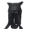 Black Wolf Headgear Latex animal mask  Plush one-piece cosplay Halloween costume props