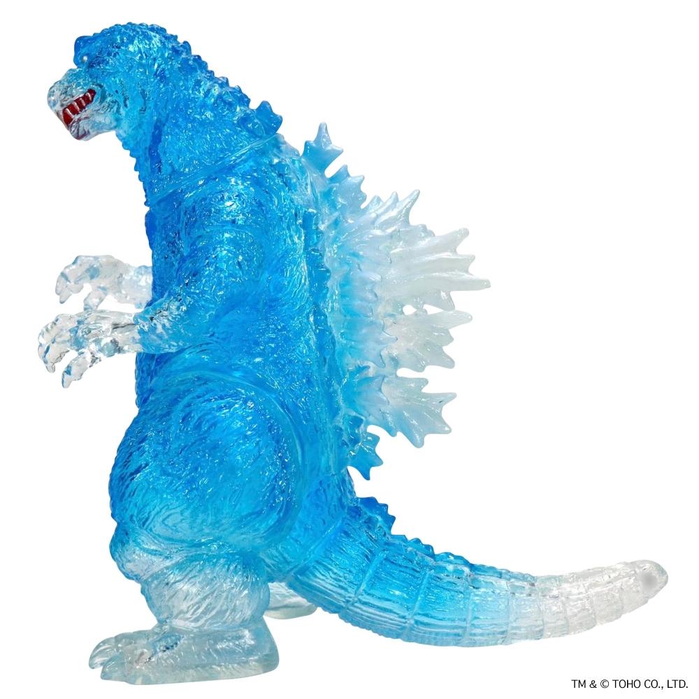 Ccp Middle Size Series Godzilla EX 3rd Godzilla [2001] Clear Blue Ver. PVC Painted Finished Figure