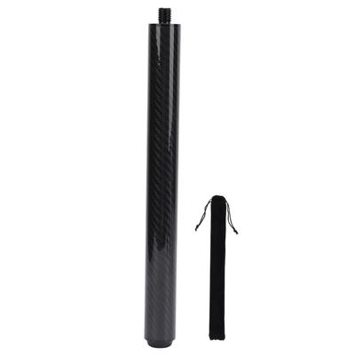 Extensor de îmbinare pentru tacuri de biliard de 12 inch cu prelungire pentru baston de biliard, tub din fibră de carbon pentru PERI
