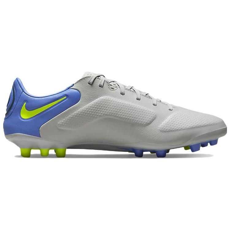 Nike Unisex Legend 9 Pro AG Soccer Shoes Grey/Yellow Men's DB0448-075