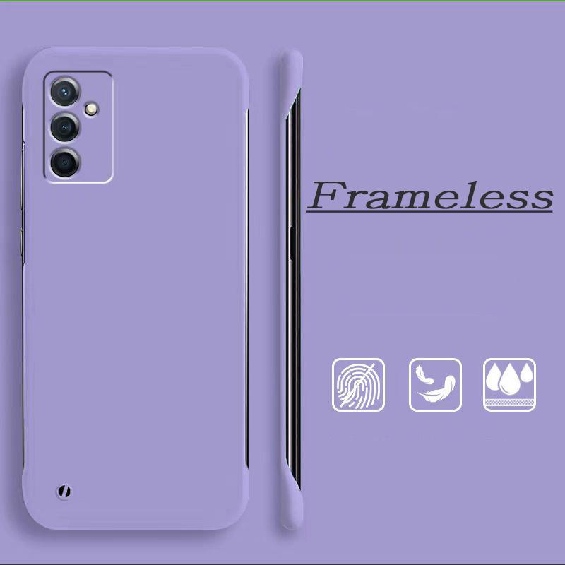 

Модный тонкий безрамочный чехол для Samsung Galaxy A55 A15 A05S A54 A34 A24 A14 A53 A33 A23 A13 A52 A32 A12 A51 A31 A21S A50 A30 чехол жесткий скраб ПК Samsung Galaxy A52