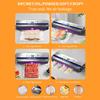 Electric Vacuum Sealer Machine Adjustable Seal Temperature Built-in Cutter Portable Food Sealer Touch Screen Bag Sealer for Kitchen Home Use