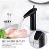 Bathroom Waterfall Basin Mixer Tap Black Brass Single Lever Washbasin Mixer Tap Bathroom Wash Basin Tap for Hot and Cold Water